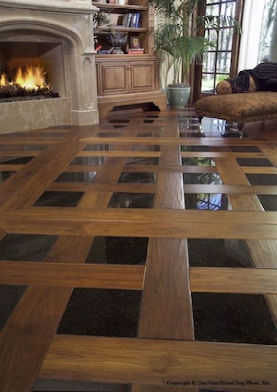 Decorative Floor Tile Inserts