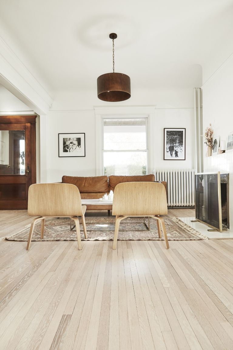 How can you refinish hardwood floors?
