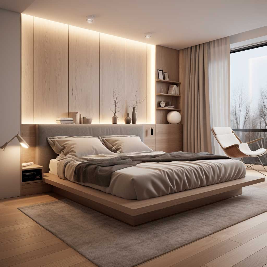How to place the bedroom furniture if you
  have a small bedroom?
