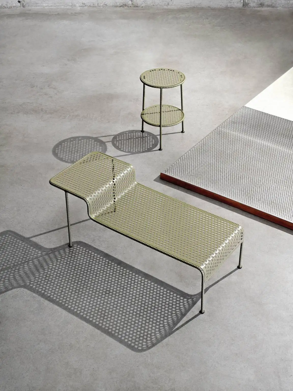 Buy a metal coffee table to relax for
  years while using it