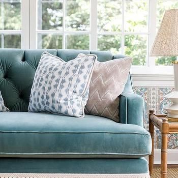 How sofa blue is best among a variety of
colors
