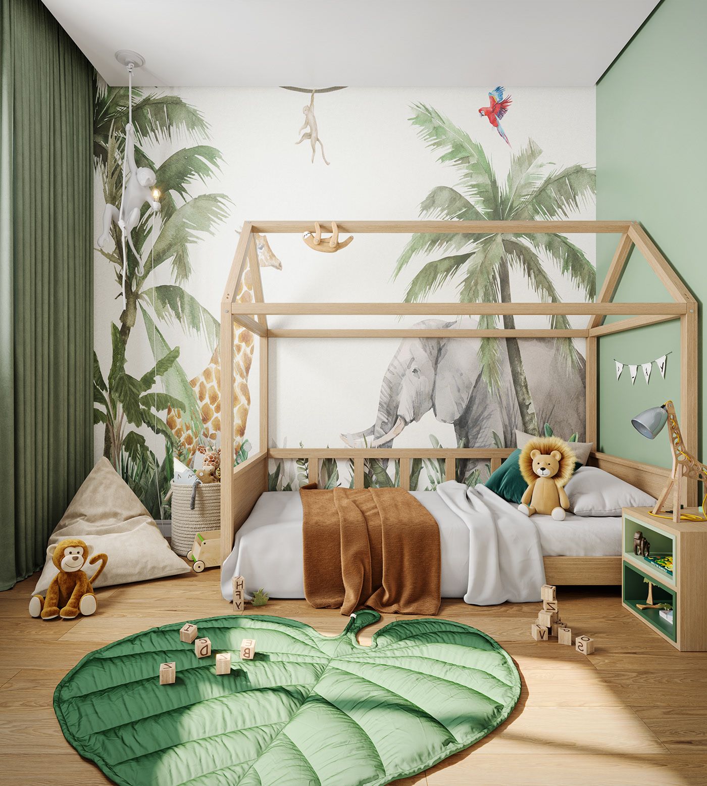 Make your kids bedroom perfect by
following children bedroom ideas