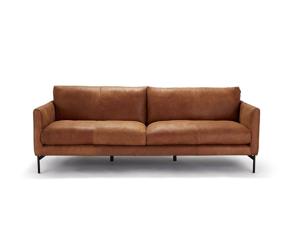 About leather sofa