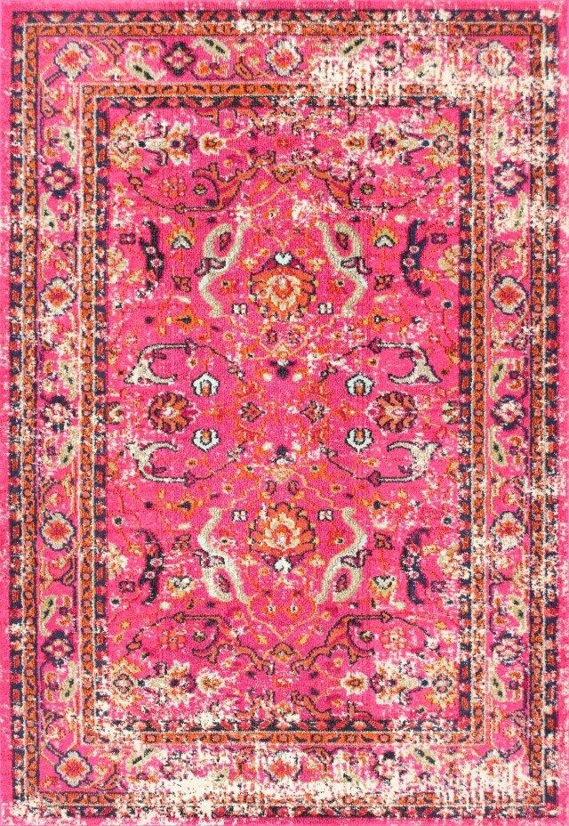 Decorate your princess room with pink rug