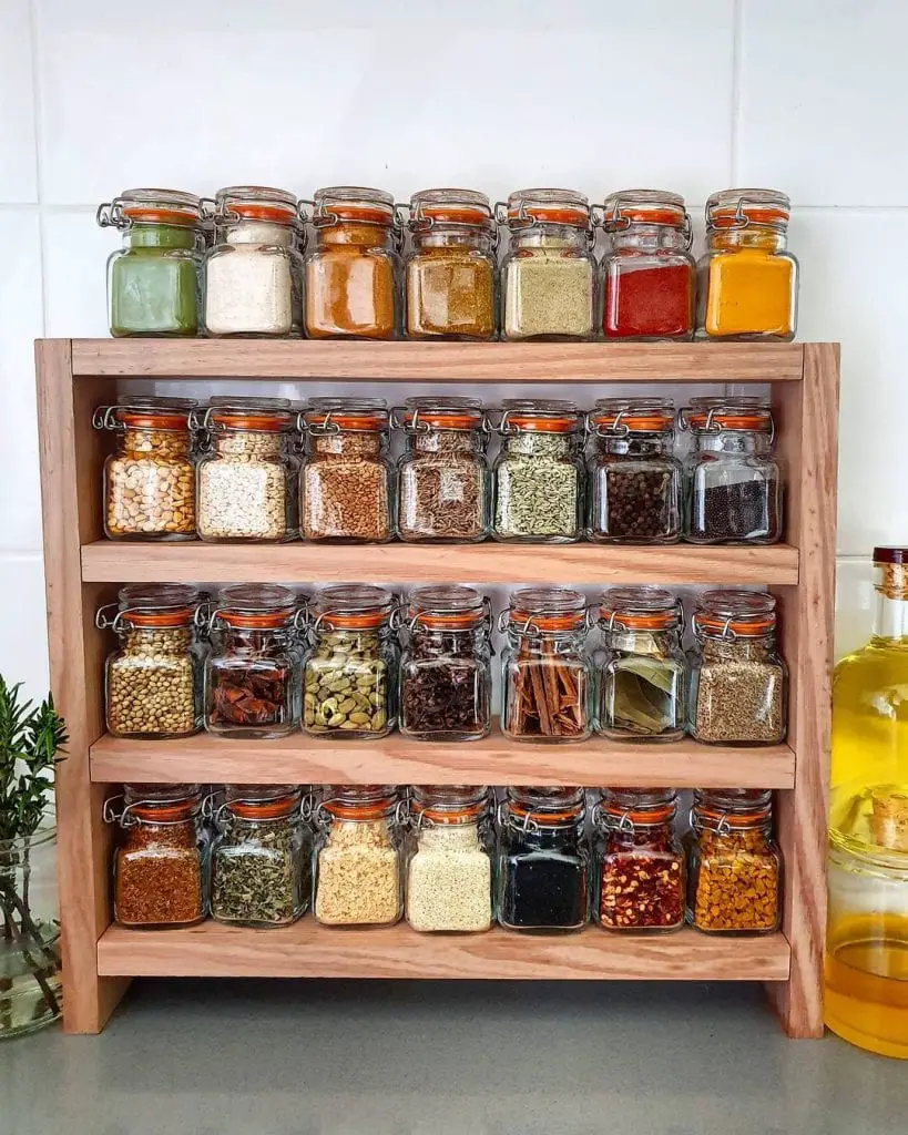 Spice Jars & Spice Racks