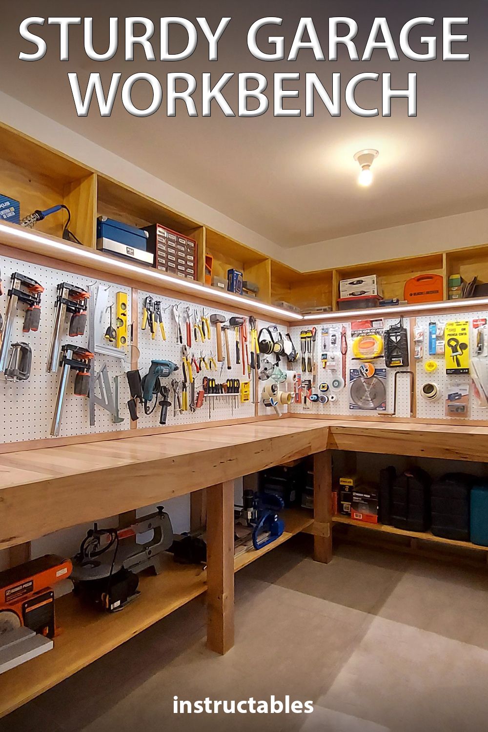 Keep your tools safe and secured in the
  tool storage box
