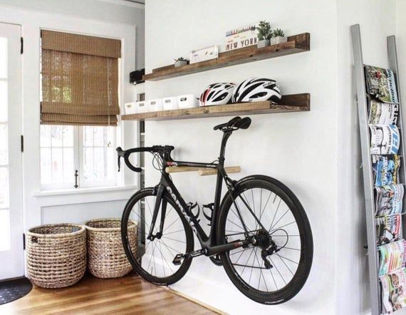 Bike Mounted On Wall