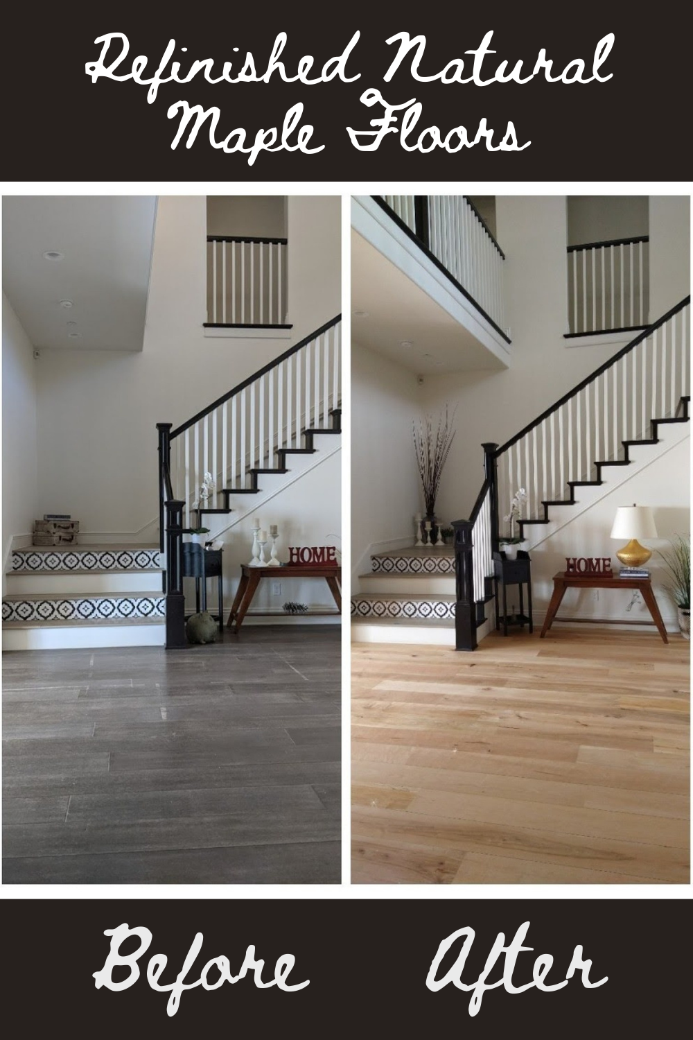 Give your house a rustic look, use dark
  wood flooring