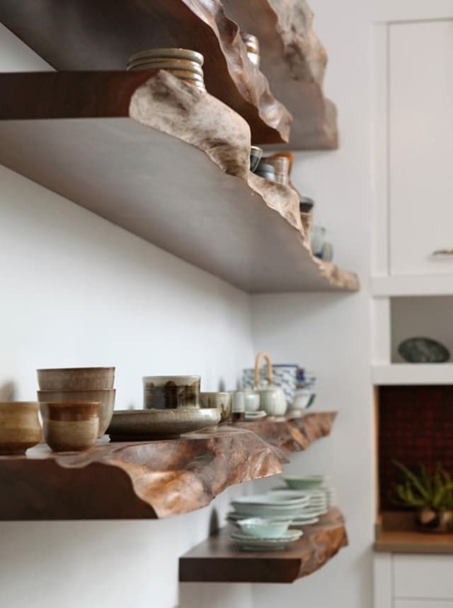 Wood shelves – durable and strong