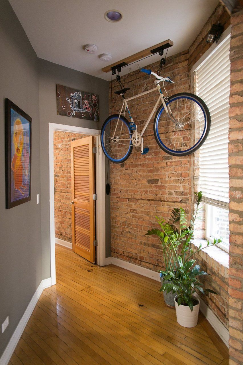 Bike Mounted On Wall