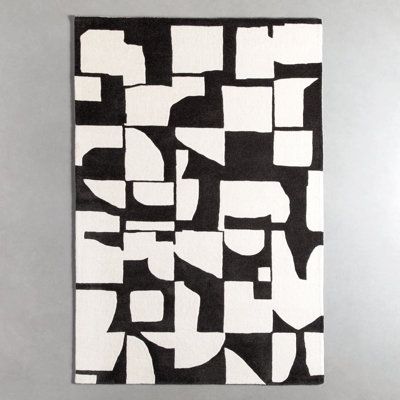 Black and white area rugs – a perfect
  choice