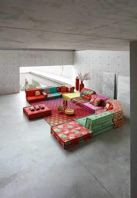 Bring out the youthfulness in your home
by using a funky sofa