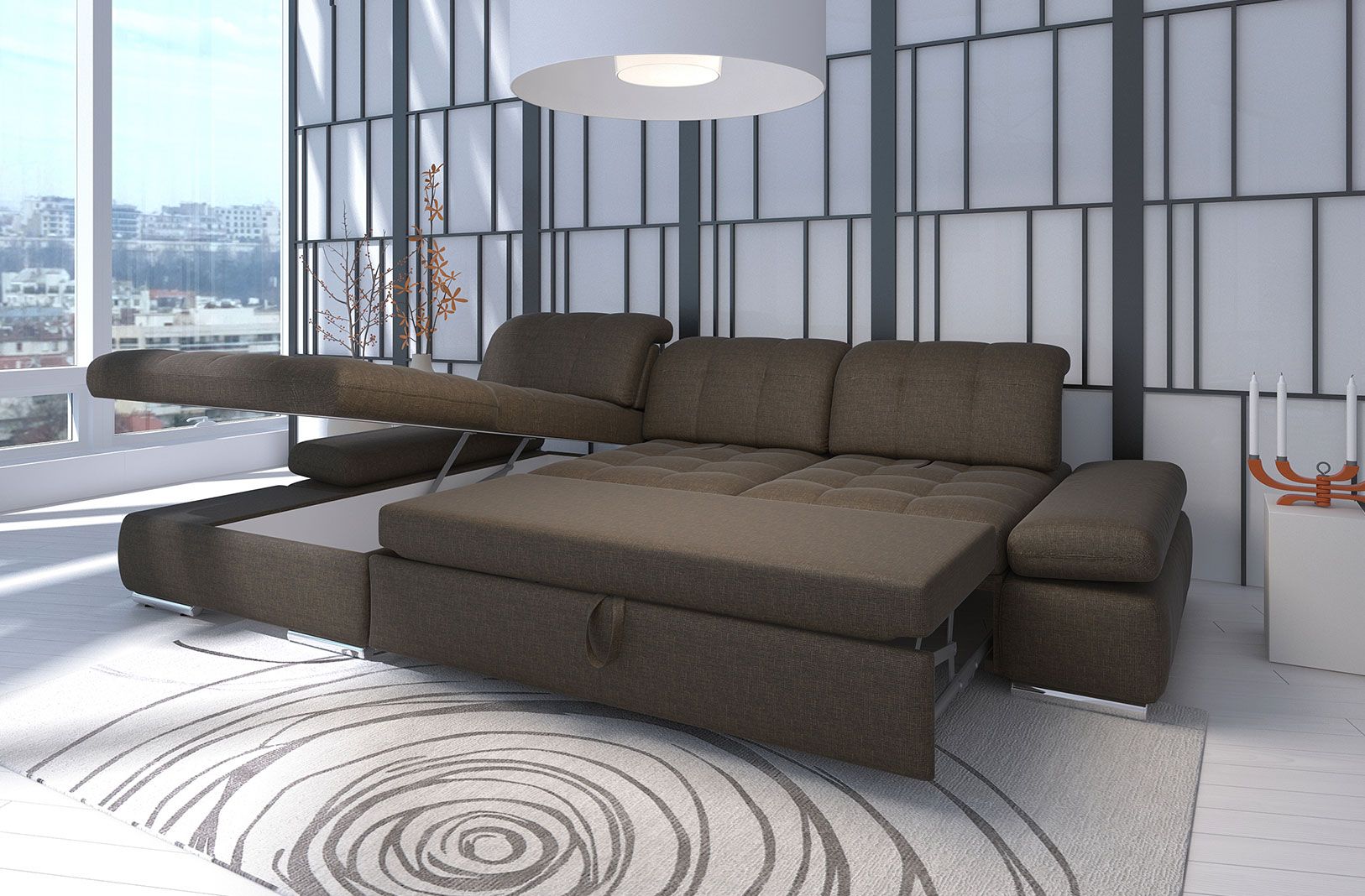 How to decorate your home using sectional
sleeper sofa