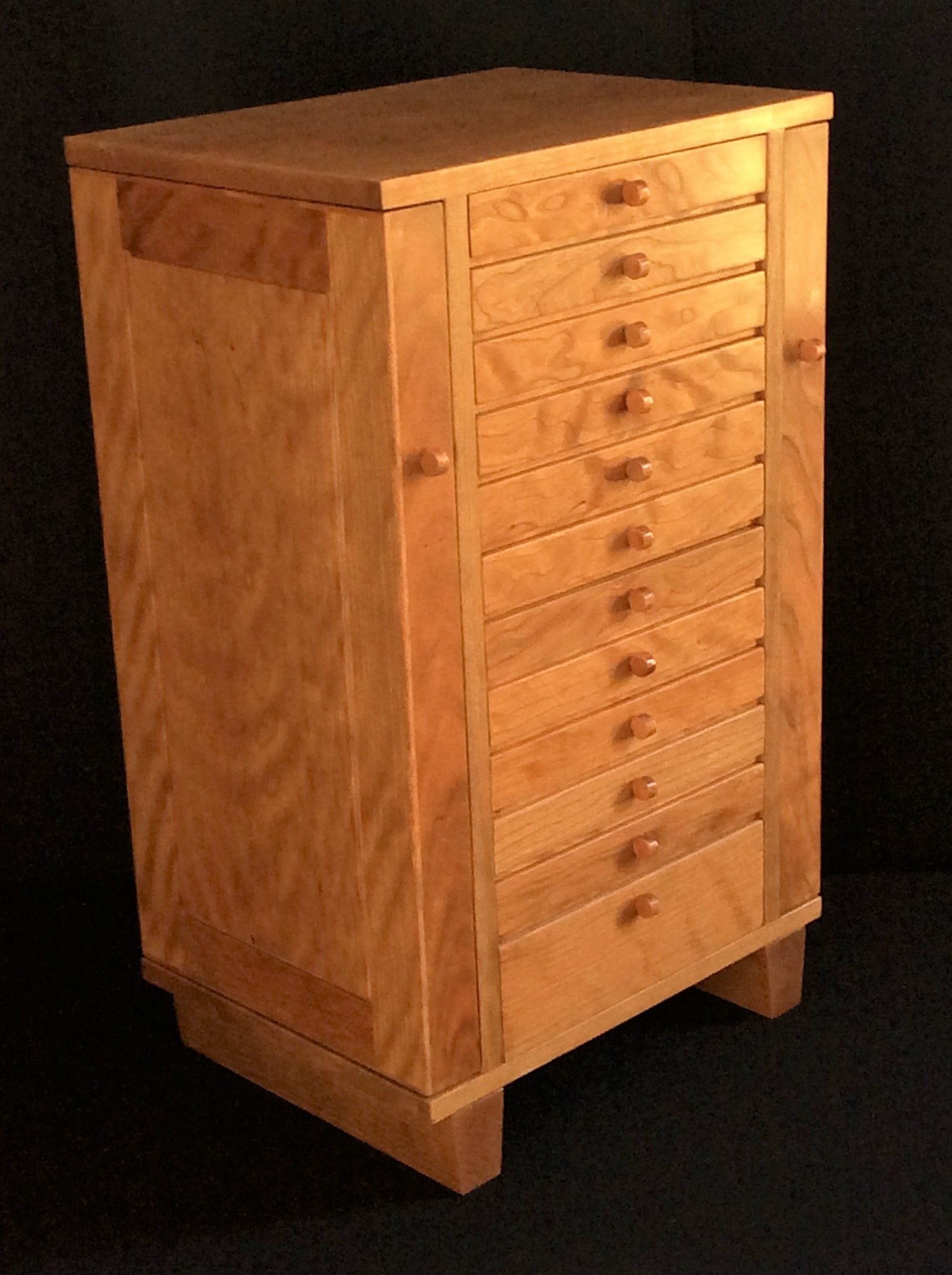 Solid Wood Computer Armoire