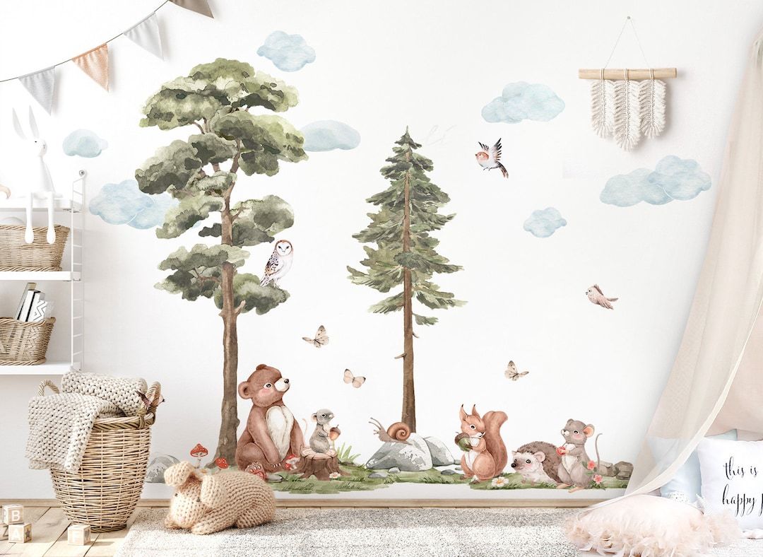 Pick out your favourite wall decals for
nursery