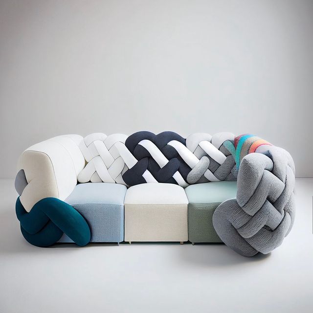 Bring out the youthfulness in your home
by using a funky sofa