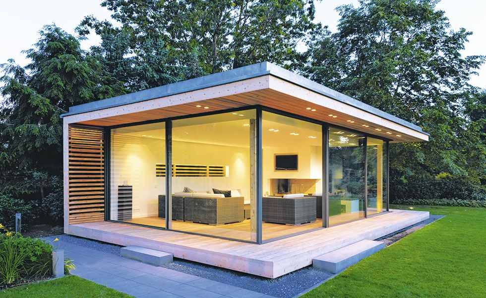 Garden rooms provides relax to mind and
  soul