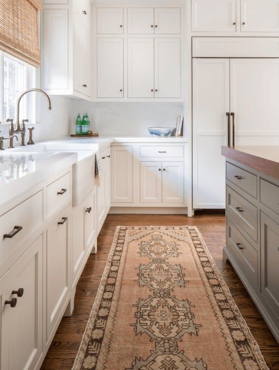 Factors to consider when you display your
  kitchen rug
