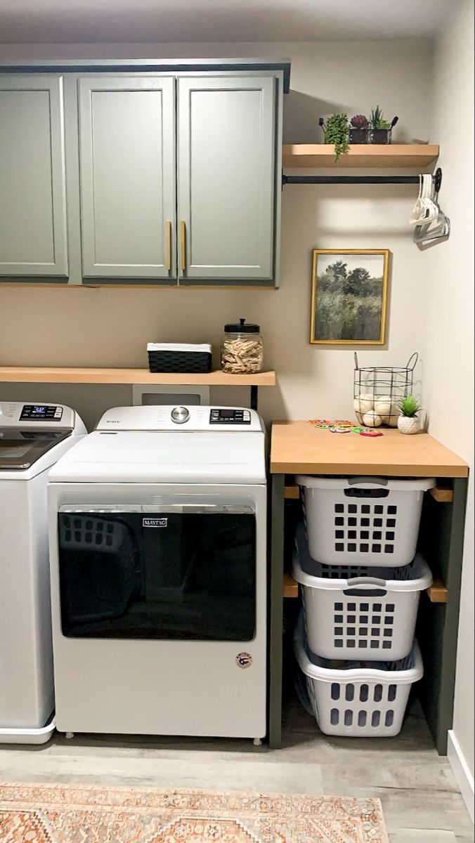 Cabinets for the laundry room