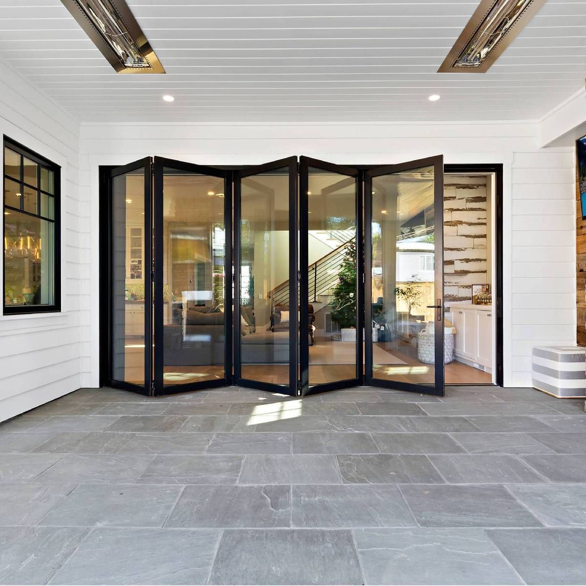 Give a lavish look to your
home-bi-folding doors