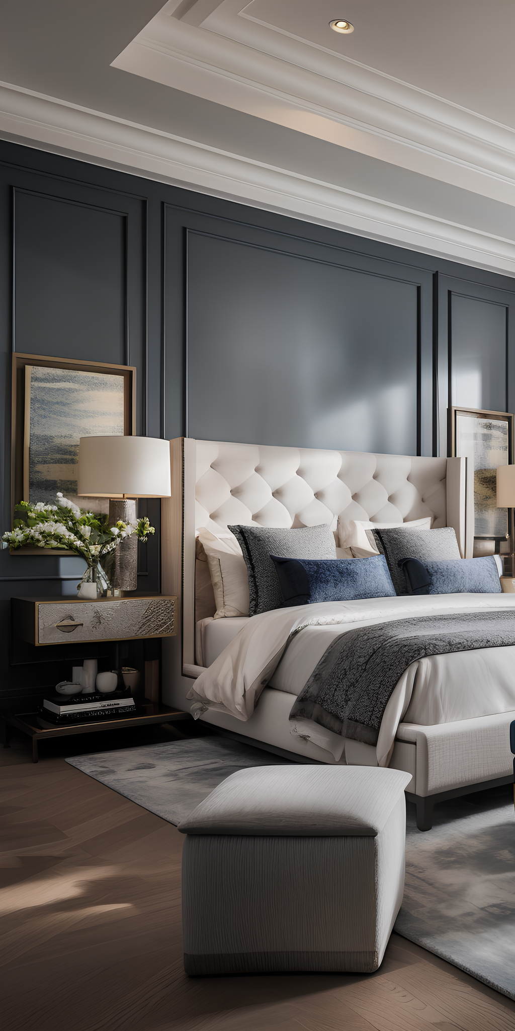 Pinnacle of comfort: luxury bedrooms