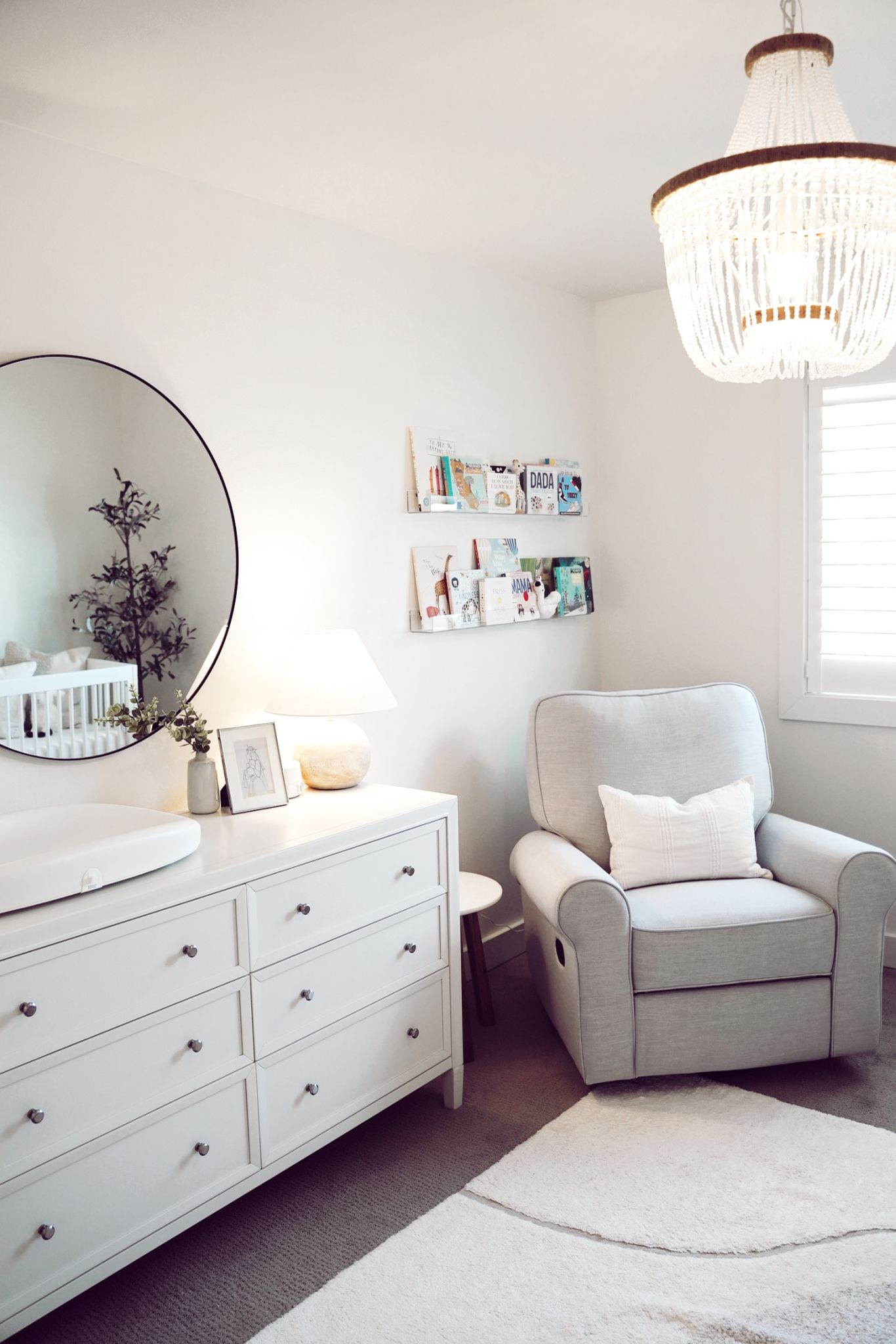 Complete your baby room look with baby
  dresser