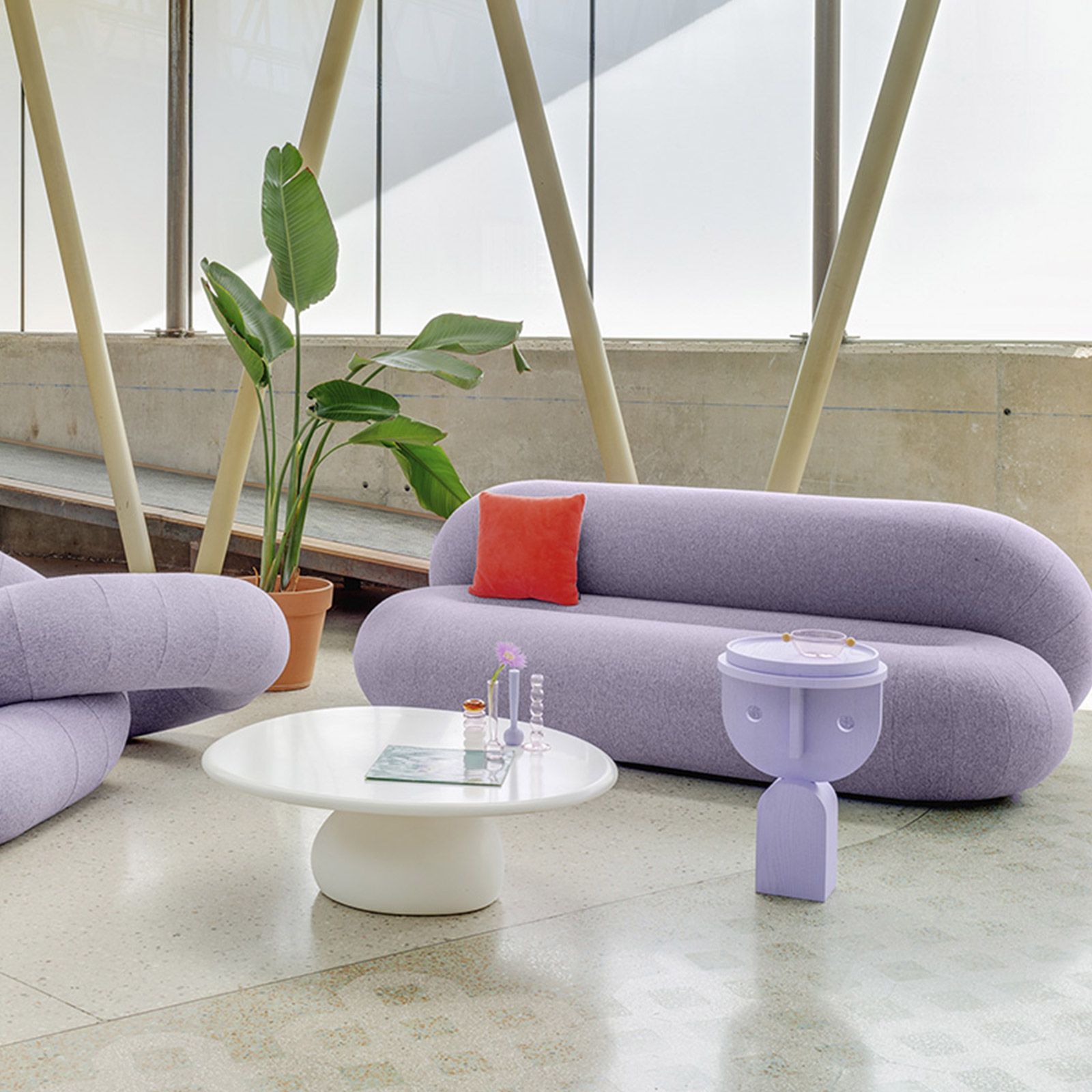 Bring out the youthfulness in your home
  by using a funky sofa