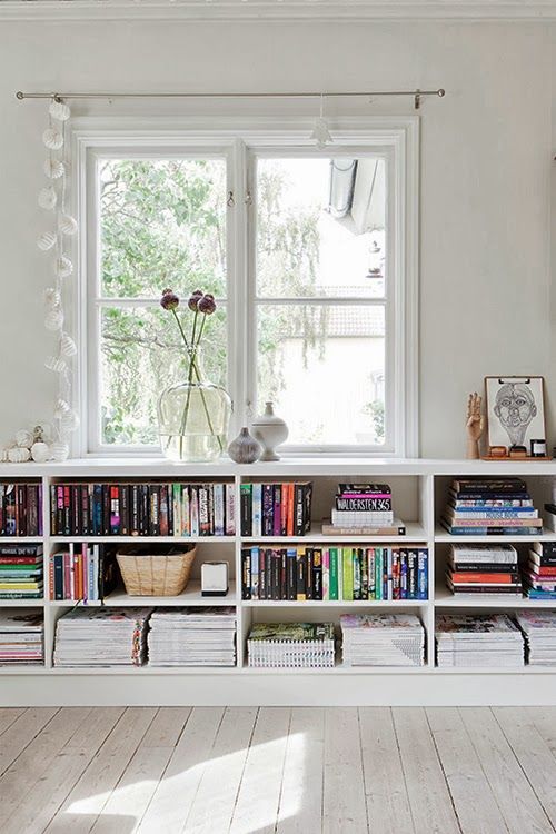 What are the advantages for getting
horizontal bookcase