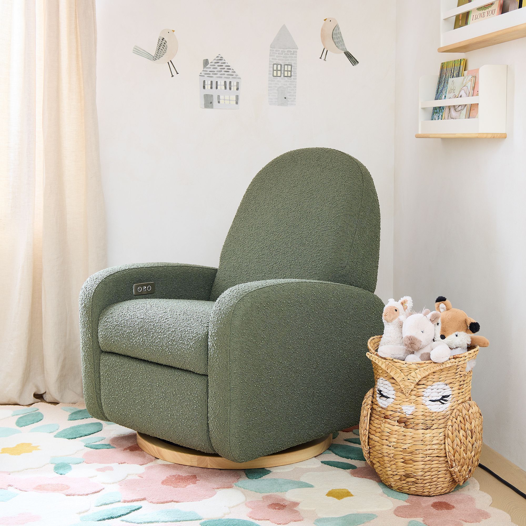 How to Rock Your Baby to Sleep: Tips for
Using a Nursery Glider