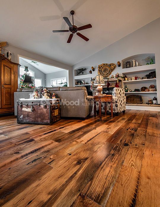 The Timeless Elegance of Reclaimed
Hardwood Flooring