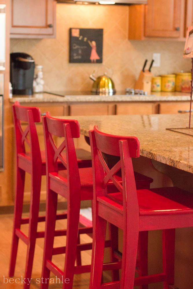 The Bold and Beautiful: How Red Bar
Stools Can Add a Pop of Color to Your Home