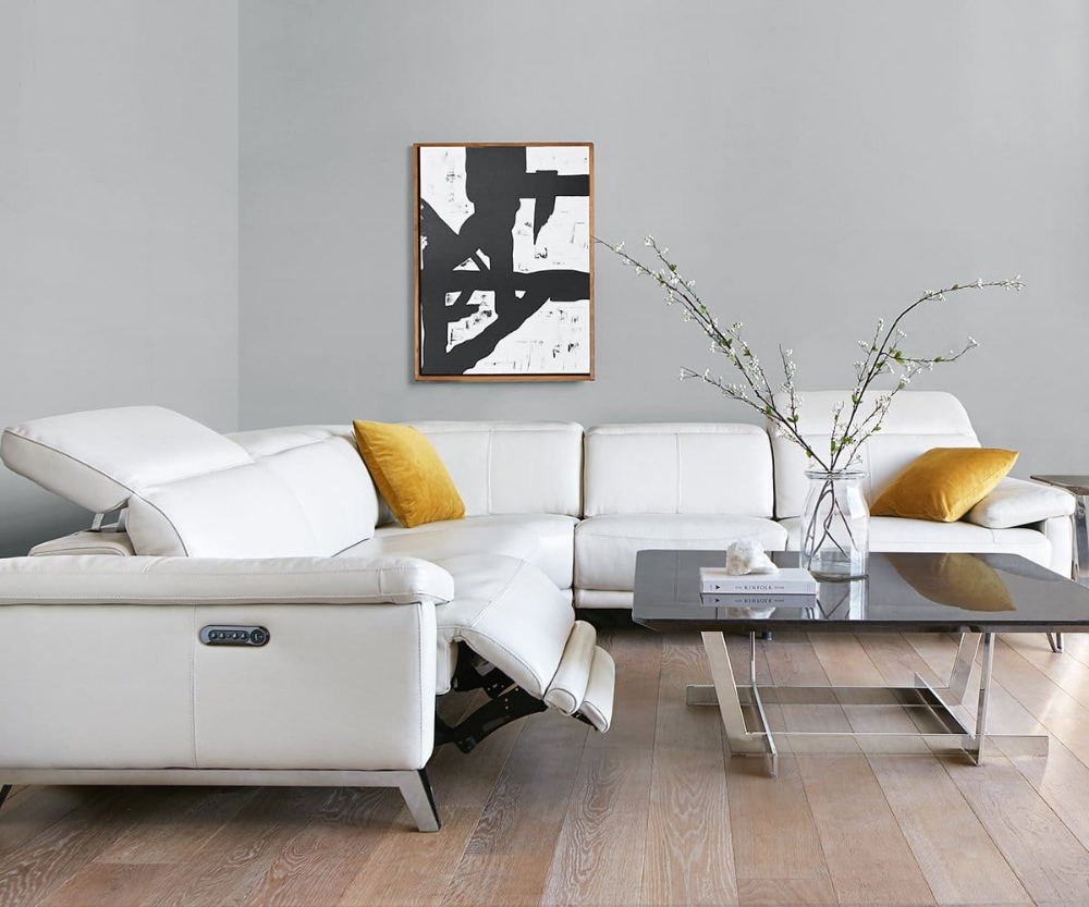 Save space and add comfort in your home
by sectional sofas with recliners