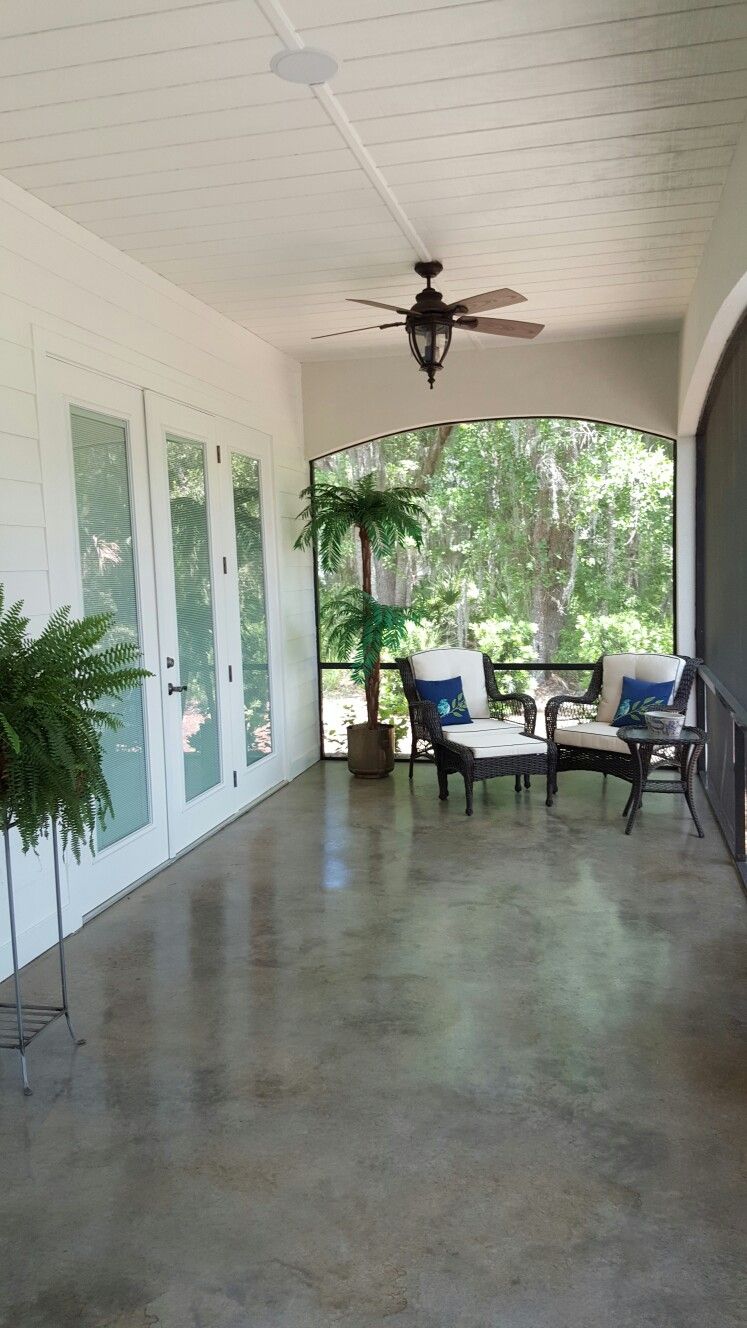 Maintaining and Caring for Your Stained
Concrete Patio