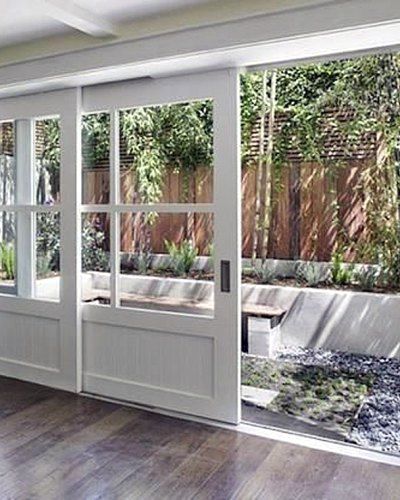 Buy sliding patio doors to increase the
aesthetic look of your property