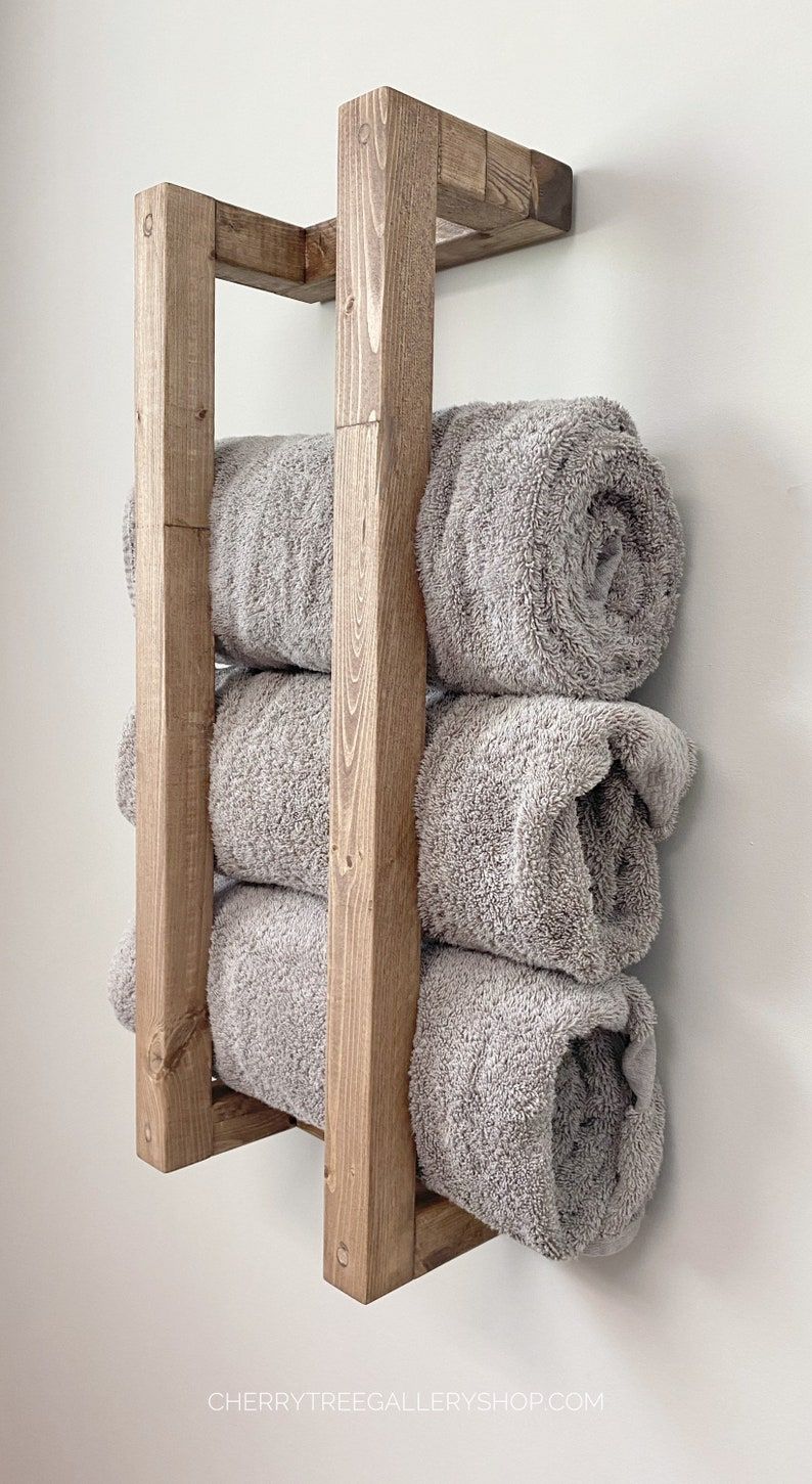 Creative Towel Rack Ideas for Small
Bathrooms