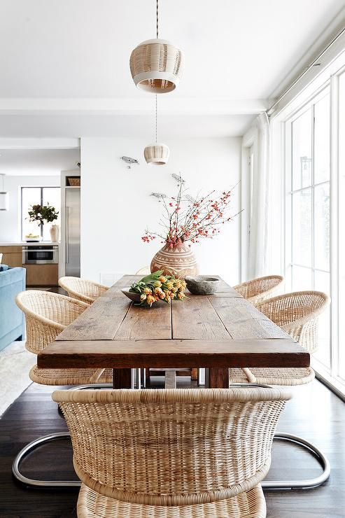 The Timeless Charm of Wicker Dining
Chairs