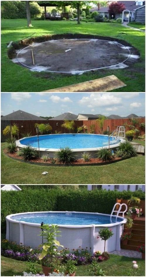 Rejuvenate in your space with above
ground pools