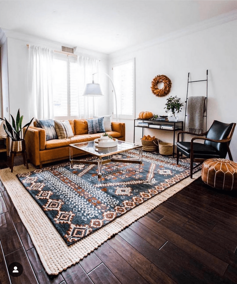 Inspiring ideas for decorating your room
with carpets and rugs