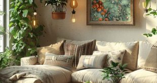 24 Cozy Touches for an Earthy Living Room Makeover