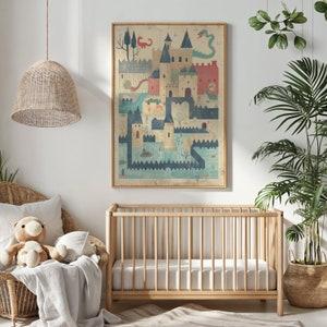 Magical ​fairytale world that invites imagination in your⁤ Boy Nursery