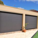 ... patio furniture, amazing black square contemporary fiber patio blinds  stained ideas: WAPSYIR