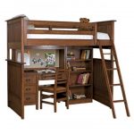 ... wood bunk bed desk ideas ... HZIHFCS