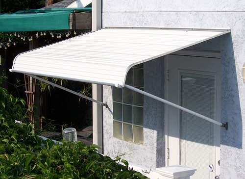 1100 series door canopy with support arms ISYNASK
