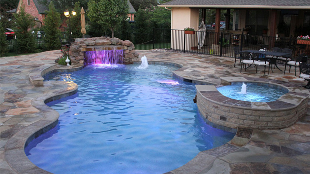 15 remarkable free form pool designs | home design lover EEJTAHV