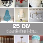 25 diy chandelier ideas RWXTOHZ