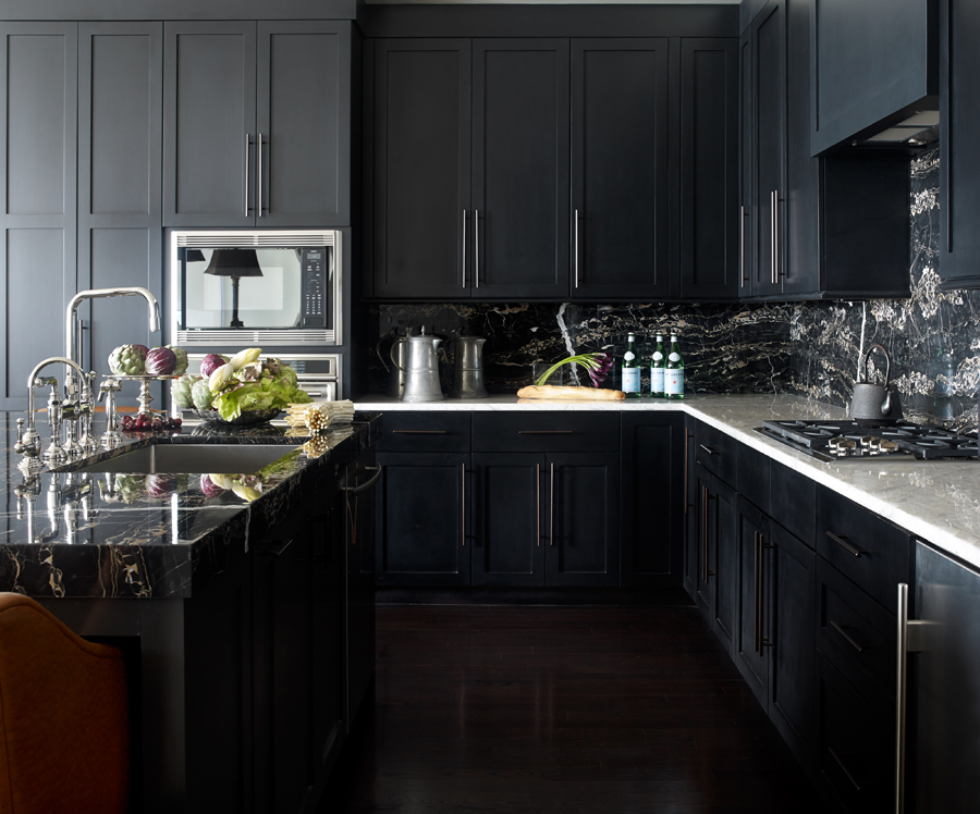 Tips for choosing black kitchen cabinets: