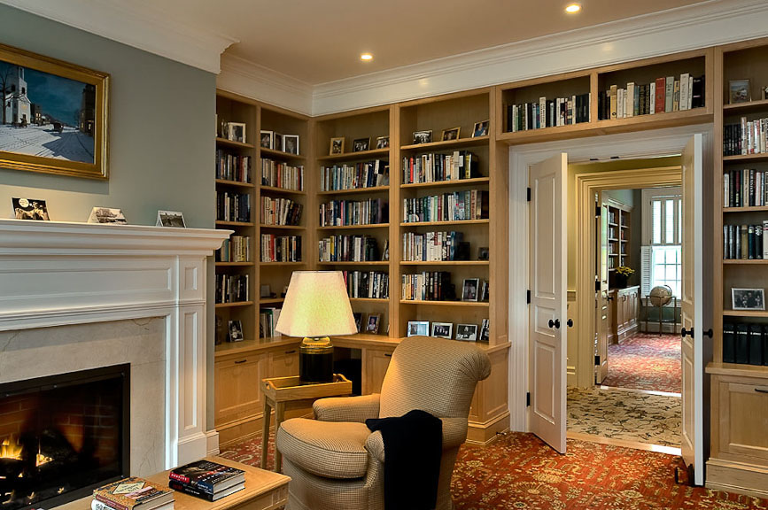30 classic home library design ideas imposing style - freshome.com DWNQGHT