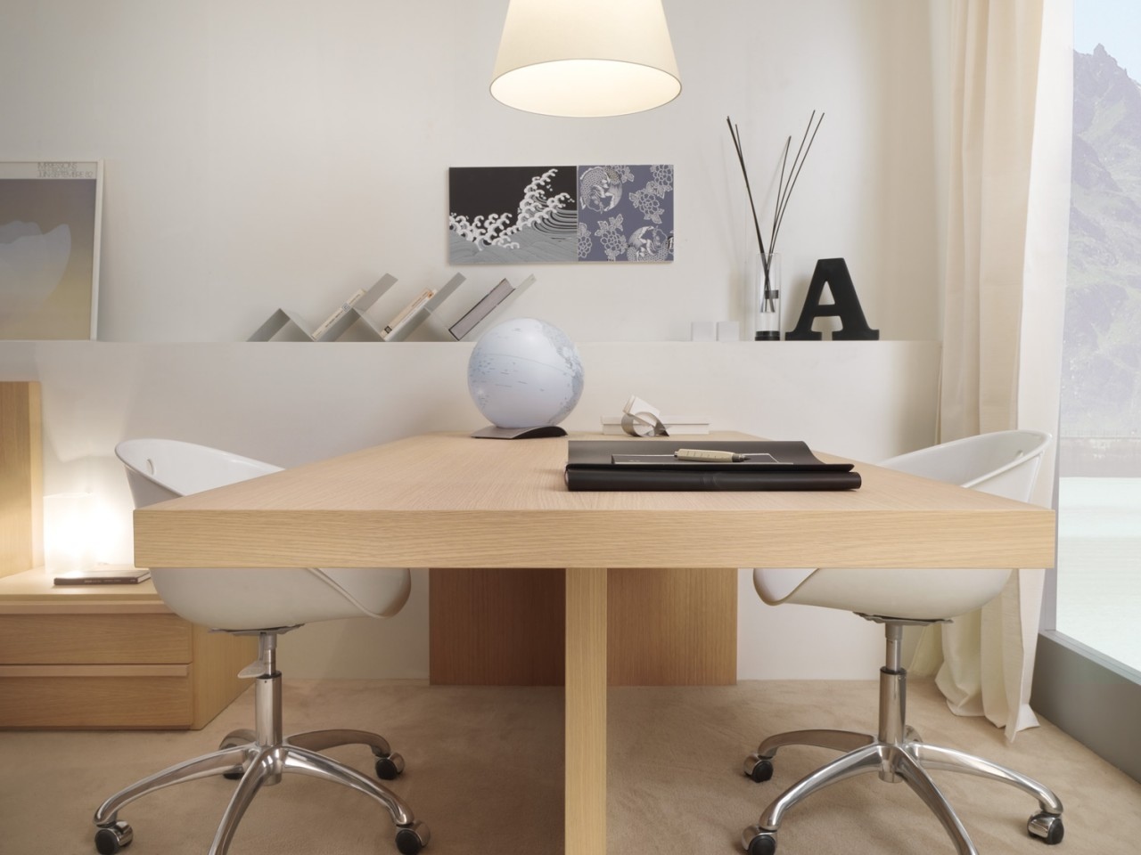 30 inspirational home office desks QEKECKH
