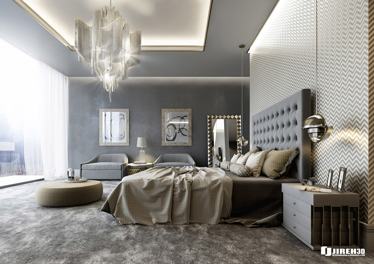 Pinnacle of comfort: luxury bedrooms