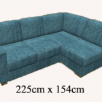 a small corner sofa fitted with a sofa bed FTZBDMH